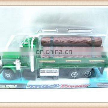 plastic utility track vehicle logging farm truck toy