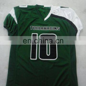 American football Jersey with Tackle twill