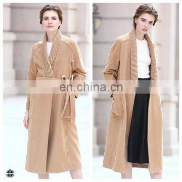 T-WC505 Guangzhou Supplier Winter XXXL Over Coat Long Women