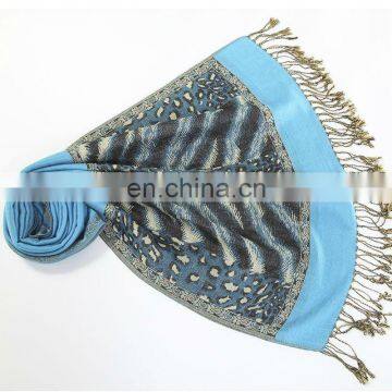 fashion knit winter scarf 2013 Leopard shawl neckwear