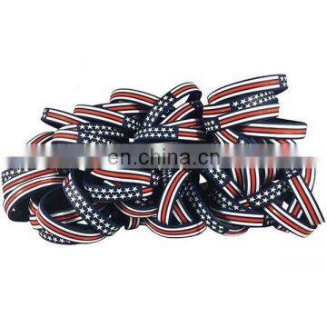America Flag Silicone Bracelets photo-5