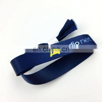 Custom Fabric Wristband Locks Woven Bracelet 1.5x35cm photo-6