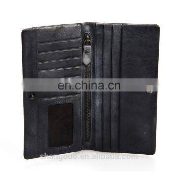 Very Popular Retro Men Leather Wallet Money Clip Brands