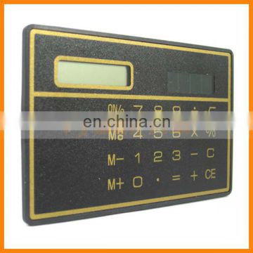 Solar Power 3mm Slim Full Function Emergency Calculator