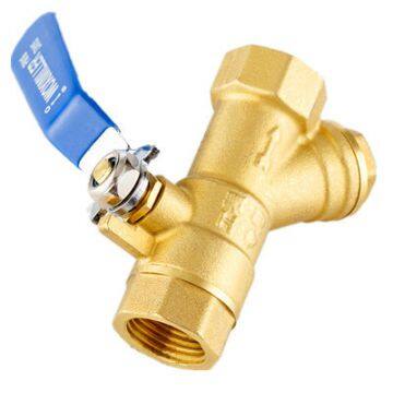 ML-2034 Y Type Long Handle Brass Filter Ball Valve photo-3