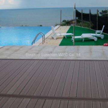 Sunshien WPC Excellent Hollow WPC Decking or Wall Panel or Siding