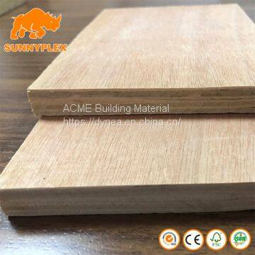 commercial plywood Bintangor face veneer plywood for furniture