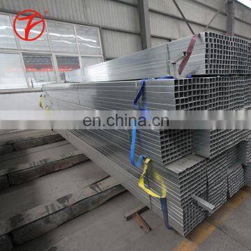 Pre GI square rectangular tube pre galvanized square steel pipe for sale