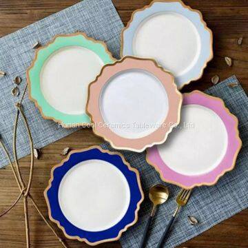 Beautiful And Good Quality Restaurant And Hotel Ceramic Plates