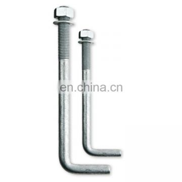 Stainless Steel 304/316 A2-70 Stainless Steel L Shaped Bolt