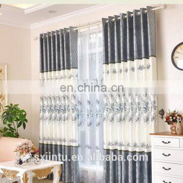 Embroidered of Home Curtain and Camouflage Fabric Blackout Curtain photo-6