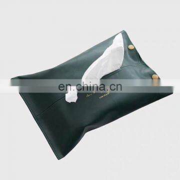 Faux Leather Napkin Holder Tissue Holder Tissue Box photo-2