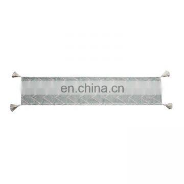 2019 Modern Design Dining Table Decoration Jacquard Runner Table Cloth Fringed Table Runner photo-5