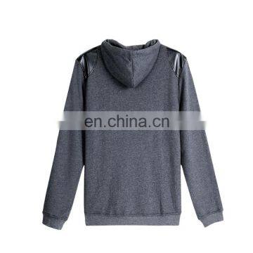 Plain Blank Zip Up Hoodie Cotton Polyester Lightweight Wholesale