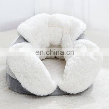 Pets Sleep Zone Cuddle Cave Soft Cat Bed Washable Cuddle Cave Pet Bed, photo-7