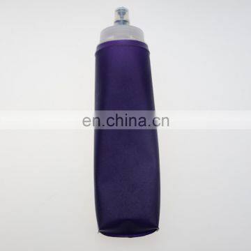 Reusable Mini Foldable Children Carry Soft Flask TPU Squeeze Outdoor Sport Running Water Bottle