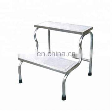 MY-R127 Stainless Steel Patient Step/Hospital Footstool /Bed Double Layer foot step