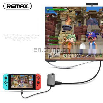 Remax Ru-u50 Wosan Series Eight In One Usb Type-c Adapter Docking Station Laptop photo-6