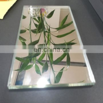 Decorative frameless living room luxury extra clear mirror glass