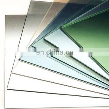 Excellent low emissivity glass 5mm, outdoor heat control low e glass, indoor sun reduce glass low e