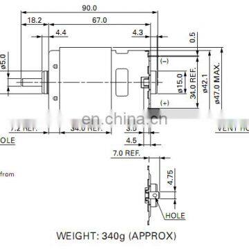 Hotselling 42mm MBI-42A775 12V DC Planetary Gear Motor photo-6