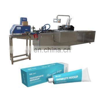 Automatic Horizontal Toothpaste Tube Perfume Box Packing Machine Cosmetic Paper Box Cartoning Machine photo-2