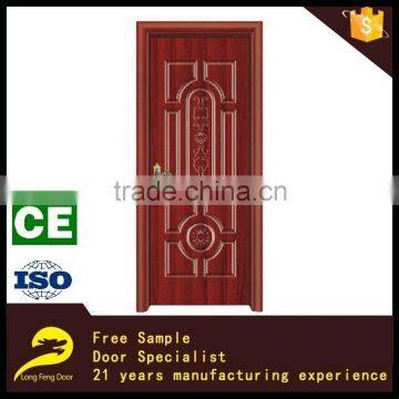 Indian main door design security steel wooden door