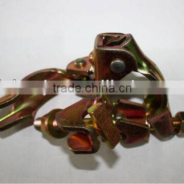 Zinc plated BS type scaffold right angle clamp with T-bolt