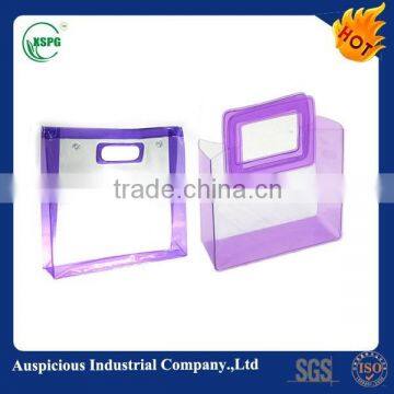 Clear pvc bag with handle for various usages