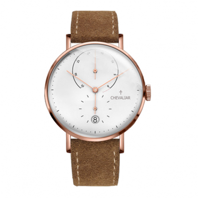 Stainless Steel Mechanical Watches Man Genuine Leather Fashion Automatic Watch