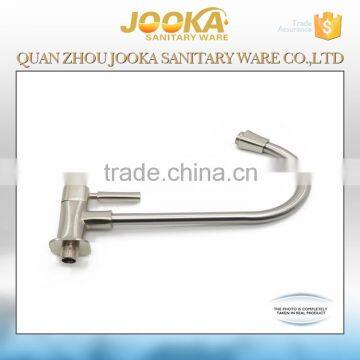 2016 China Single Hole Long Handle Wall Mounted Brass Water Tap photo-4
