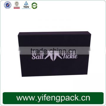 Cheap custom matt black paper packaging corrugated box for mailing, corrugated paper box wholesale