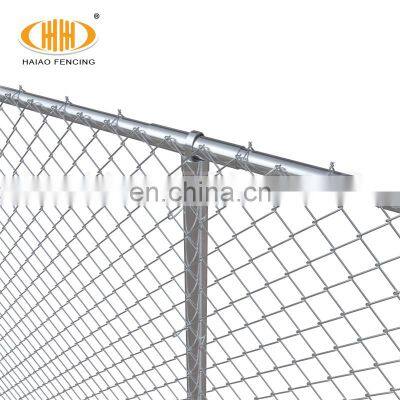 Link chain security fence mesh, 7ft galvanized chain link fence south africa