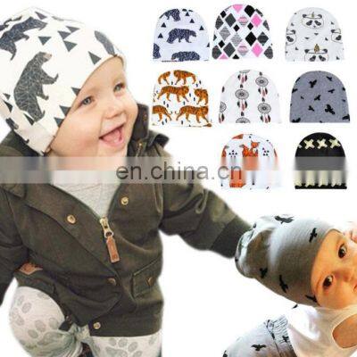 Spring Summer Autumn baby hat caps Toddler Kids Girls Boys Infant Winter Warm Crochet Knit Beanie Cap Children's