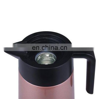 2021 Gint  Insulated 1L 1.9L Top Quality Popular Coffee Pot Vacuum Flask  Middle East Thermal Milk Pot Water Pot With Glass Line