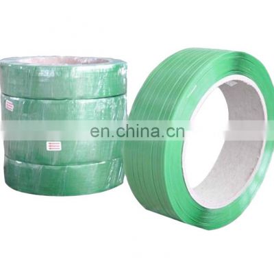 Green 0.8mm Thickness PET Strap Strip for Packing Use