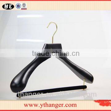 luxury wooden clothes hanger customize high-end hanger