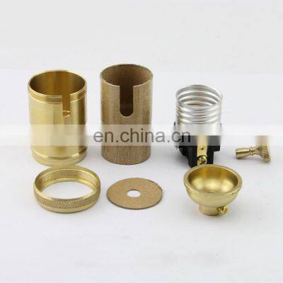 Retro Pendant Lighting Brass Lamp Holder Vintage Edison Socket E26 photo-4