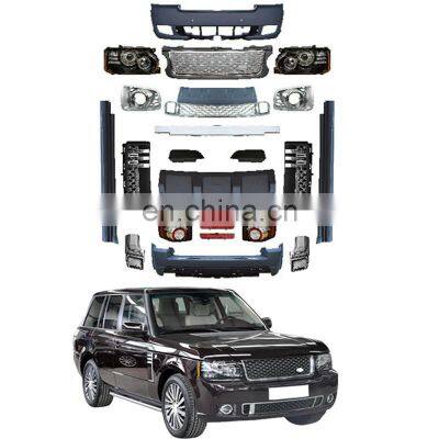 Auto plastic parts car body kits fender side skirts tow cover door strip for Land rover vogue 2010