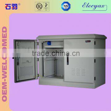Telecom Outdoor Enclosure With Battery Shelf/SK-76105/battery Rack Cabinet With Air Conditioner Cooler Supplier's Choice photo-2