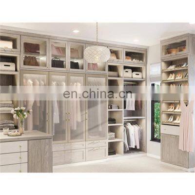 Household White Dressing Room Closet Dress Bedroom Cabinet Panel Walk In Wardrobes