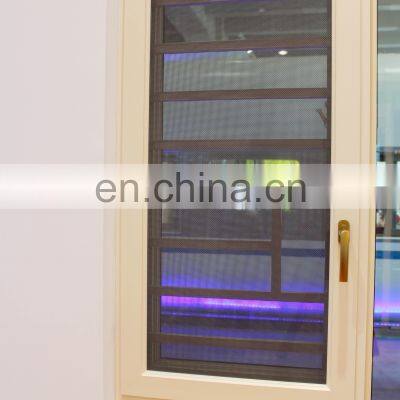 Modern Office Dark Screens Sheet Security Grills Styles White Safety Bar Insulated Glass Aluminum Windows and Doors With Handles photo-3