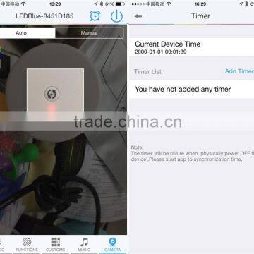 New Arrival Cheap 4CH RGBW LED Strip Light Bluetooth LED Controller With English, Francais, Espanol, Italiano Android & IOS APP photo-5