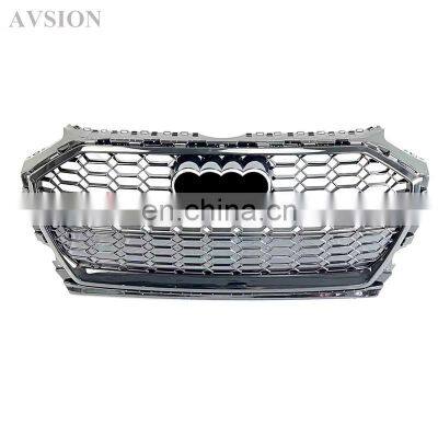 High Performance and Price facelift Grille grill grid for Audi Q5 2021-2022 change to SQ5 RSQ5 model ABS body parts