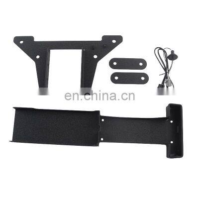 High brake light Bracket for Jeep Wrangler JK 2007+ black stopping light 4x4 accessory maiker manufacturer