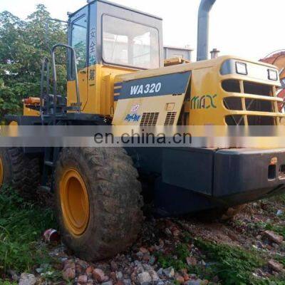 Second hand komatsu wa320-5 wa320-3 wa320-6 wheel loader komatsu wa320 wa360 wa380 wa420 wa470