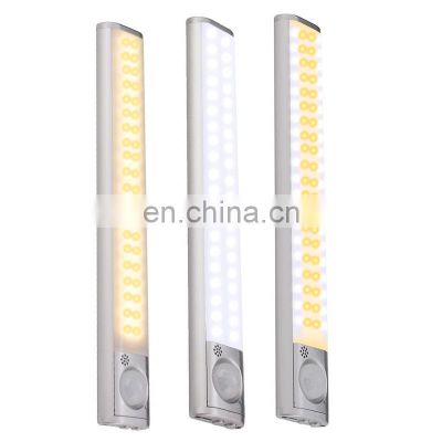 Modulos PIR Wireless Lamp Under Cabinet Motion Sensor Closet Light Bedroom LED Cabinet Backlight