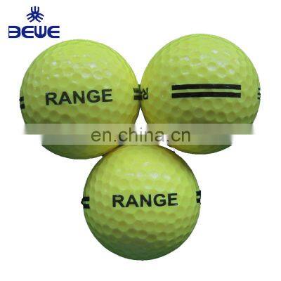 Wholesale Promotional Customized Cheap 2 Layer Practice Golf Ball