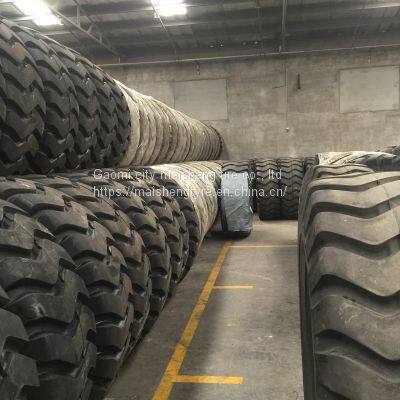 Forklift tire 23.5-25E3/L3 loader bias tire export domestic spot wholesale