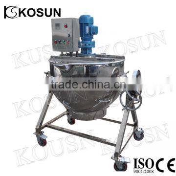 Stainless Steel steam heating jacketed kettle